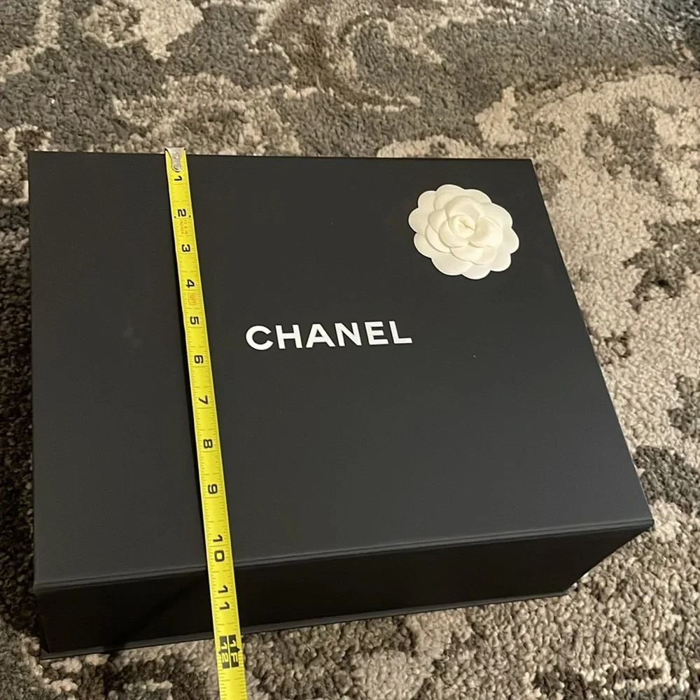 Chanel Black Magnetic Box And Booklets